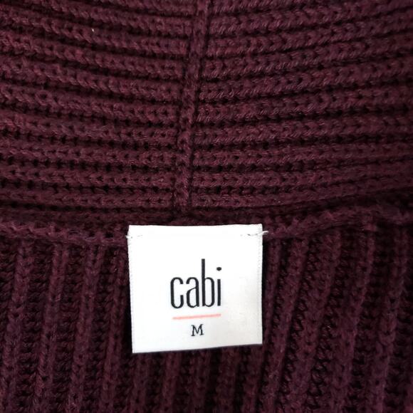 CAbi Regal Sweater Coatigan Chunky Knit Medium - Picture 10 of 13